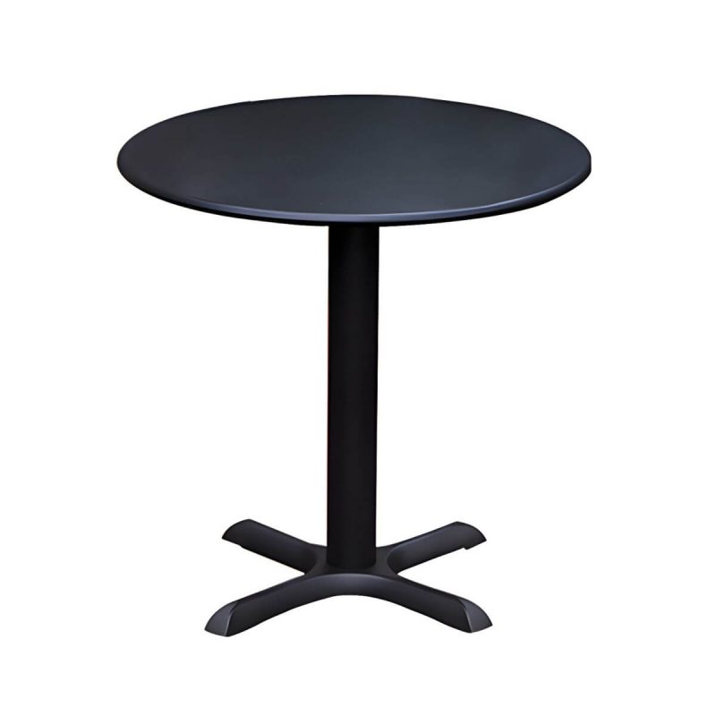 "Modern Brown Glass Top Patio Table Set Metal 4 Legs for Outdoor - Table & Chair(s) 28"L x 28"W x 30"H 2"