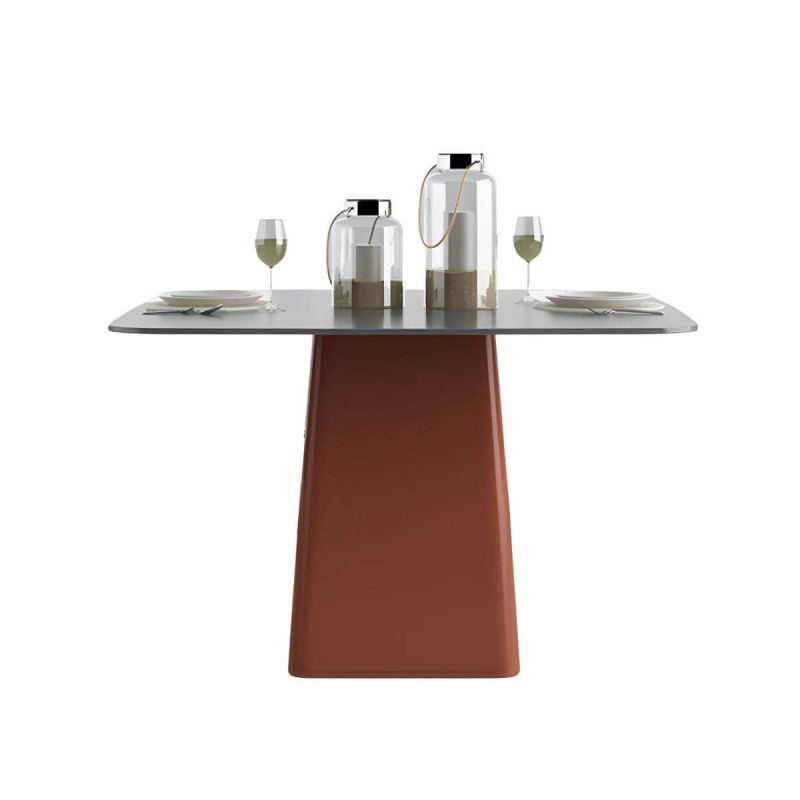 "Contemporary Style 1/4 Pcs Dining Set Stoner Dining Table Set - Grey 47.2"L x 47.2"W x 29.5"H Table Zero"