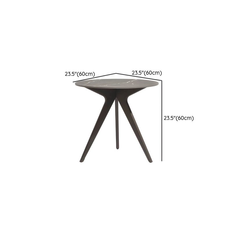 "Dimension of Contemporary Style Patio Table Contemporary Style Water Resistant in Round/Square Shape - Table Only 23.6"L x 23.6"W x 23.6"H"