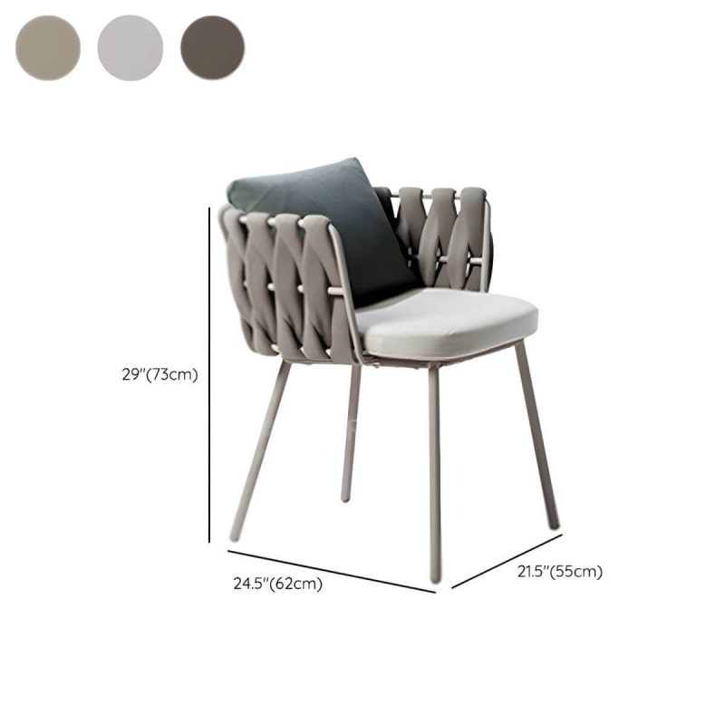 "Dimension of Contemporary Dining Table Set with 4 Legs Chairs for Outdoor - Table & Chair(s) 23.6"L x 23.6"W x 29.1"H 2"