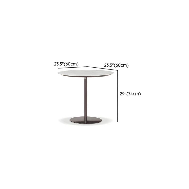 "Dimension of Contemporary Style Patio Table Contemporary Style Water Resistant in Round/Square Shape - Table Only 23.6"L x 23.6"W x 29.1"H"