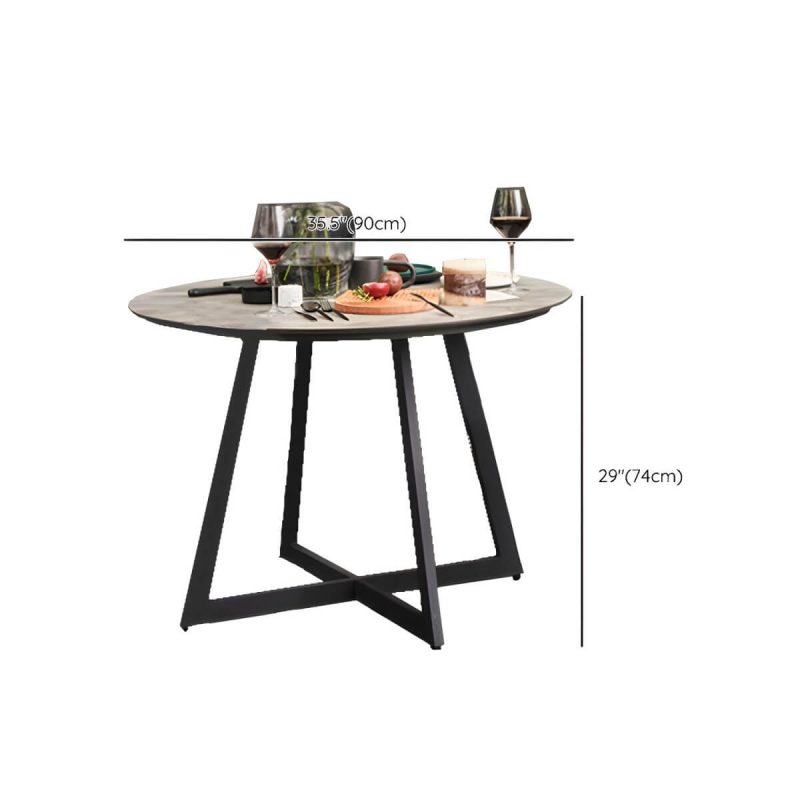 "Dimension of Contemporary Dining Table Set with 4 Legs Chairs for Outdoor - Table & Chair(s) 35.4"L x 35.4"W x 29.1"H 4"