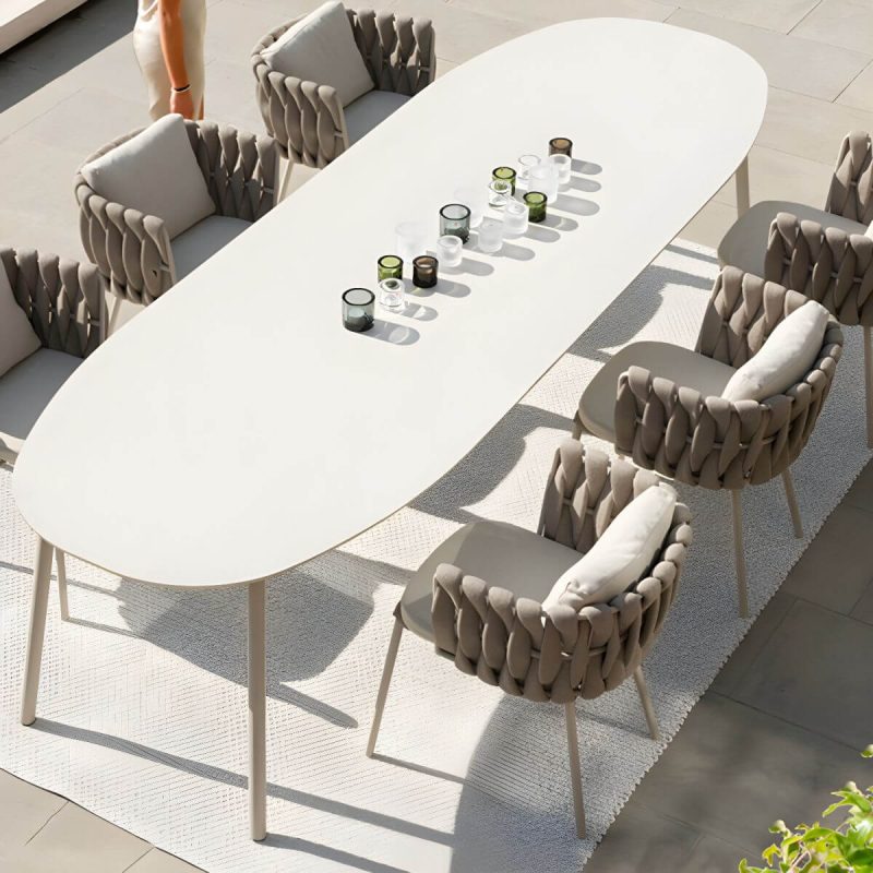 "Contemporary Scratch Resistant Balcony Table 4 Legs for Outdoor - Table Only 27.6"L x 27.6"W x 27.6"H Wood"