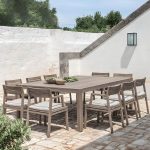 "Modern Wooden Dining Table Set with Armless Chairs for Outdoors - Table 70.9"L x 35.4"W x 29.5"H Zero"
