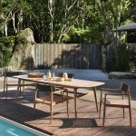 "Brown Patio Table Solid Wood Contemporary Style in Rectangular/Square Shape - Table Only 35.4"L x 35.4"W x 29.5"H"